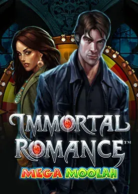 Vampiri e romance con jackpot Mega Moolah e quattro free spin unici.